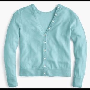 J.Crew Button Back Wool Cardigan